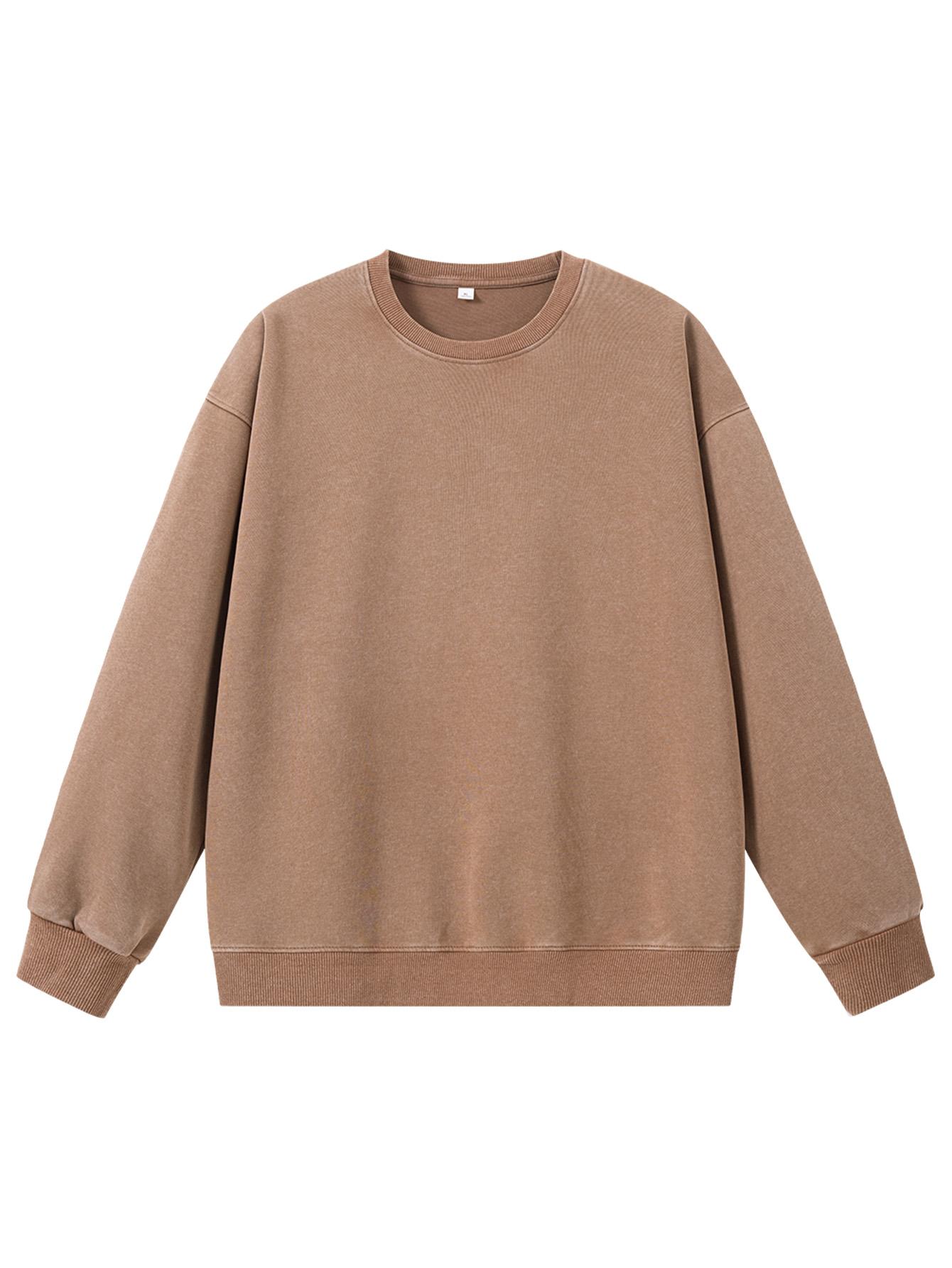 CCCMAI Men's Loose Crewneck Long Sleeve Sweatshirt Vintage Casual Pullover in Multiple Colors Round Neck Top Menswear Plain CCCMAI Men's Loose Crewneck Long Sleeve Sweatshirt Vintage Casual Pullover in Multiple Colors Round Neck Top Menswear Plain