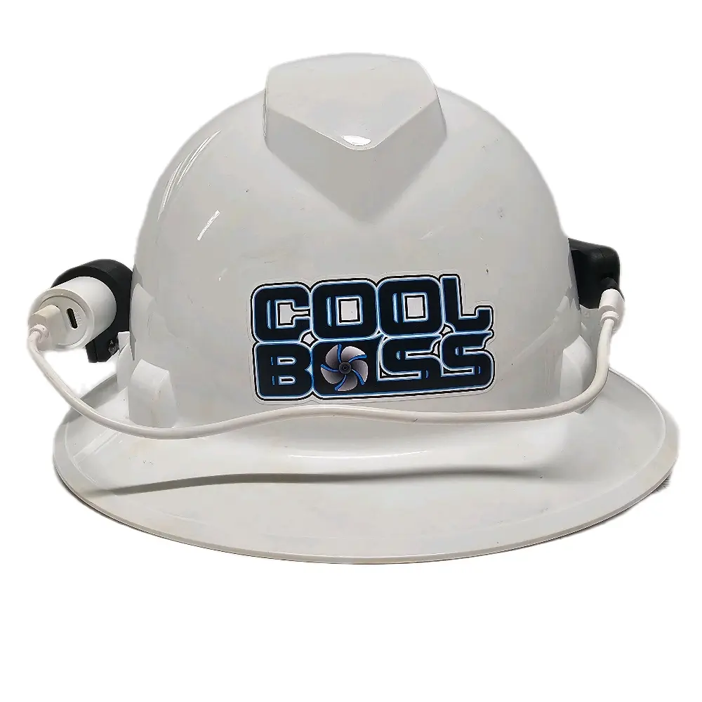 Cool Boss Hard Hat Fan, Don't Be A Hot Head