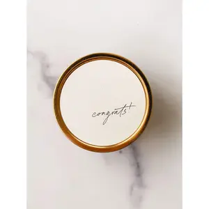 "Congrats!" - Travel Candle