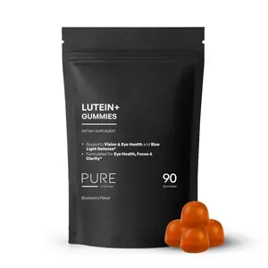 Lutein & Zeaxanthin Gummies – Eye Health Supplement with Astaxanthin & Vitamins A, C, E – Vision Support, Blueberry Flavor (90 Gummies)