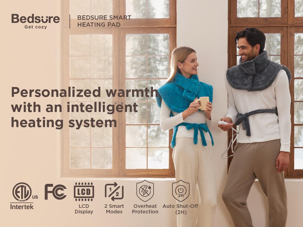 Bedsure Heating Pad for Back Pain Relief - Father's Day & Birthday Gifts for Women Men Moms, FSA HSA Eligible, Electric Heated Pad for Neck and Shoulders, ETL Certified, Extra Large 24"x34" Bedsure Heating Pad for Back Pain Relief - Father's Day & Birthday Gifts for Women Men Moms, FSA HSA Eligible, Electric Heated Pad for Neck and Shoulders, ETL Certified, Extra Large 24"x34"