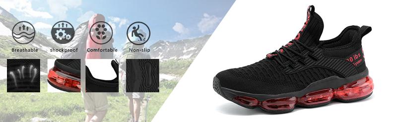 Men's Casual Lace up Low Top Running Shoes, Comfortable  Lightweight Breathable Sports Running Shoes, Perfectfor Students and Outdoor Sport Closed Runner Sneaker Walking Shoes Footwear Training Trainer Sports Shoes Outdoorfun Boy mens shoes