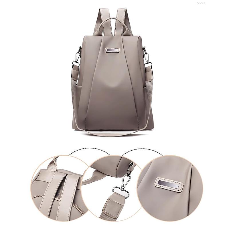 New Anti Theft Backpack Women Backpacks Multifunctional Travel Backpack Fashion Detachable Shoulder Strap Shoulder Bag