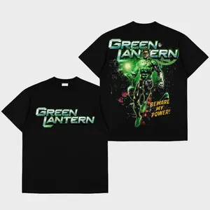 Green Lantern Premium Cotton T-Shirt V1 , Emerald Knight Fans T-Shirt, DC Fans Club T-Shirt, Dark Superhero T-Shirt, Comic Book Fans T-Shirt, Superhero Graphic Tee.