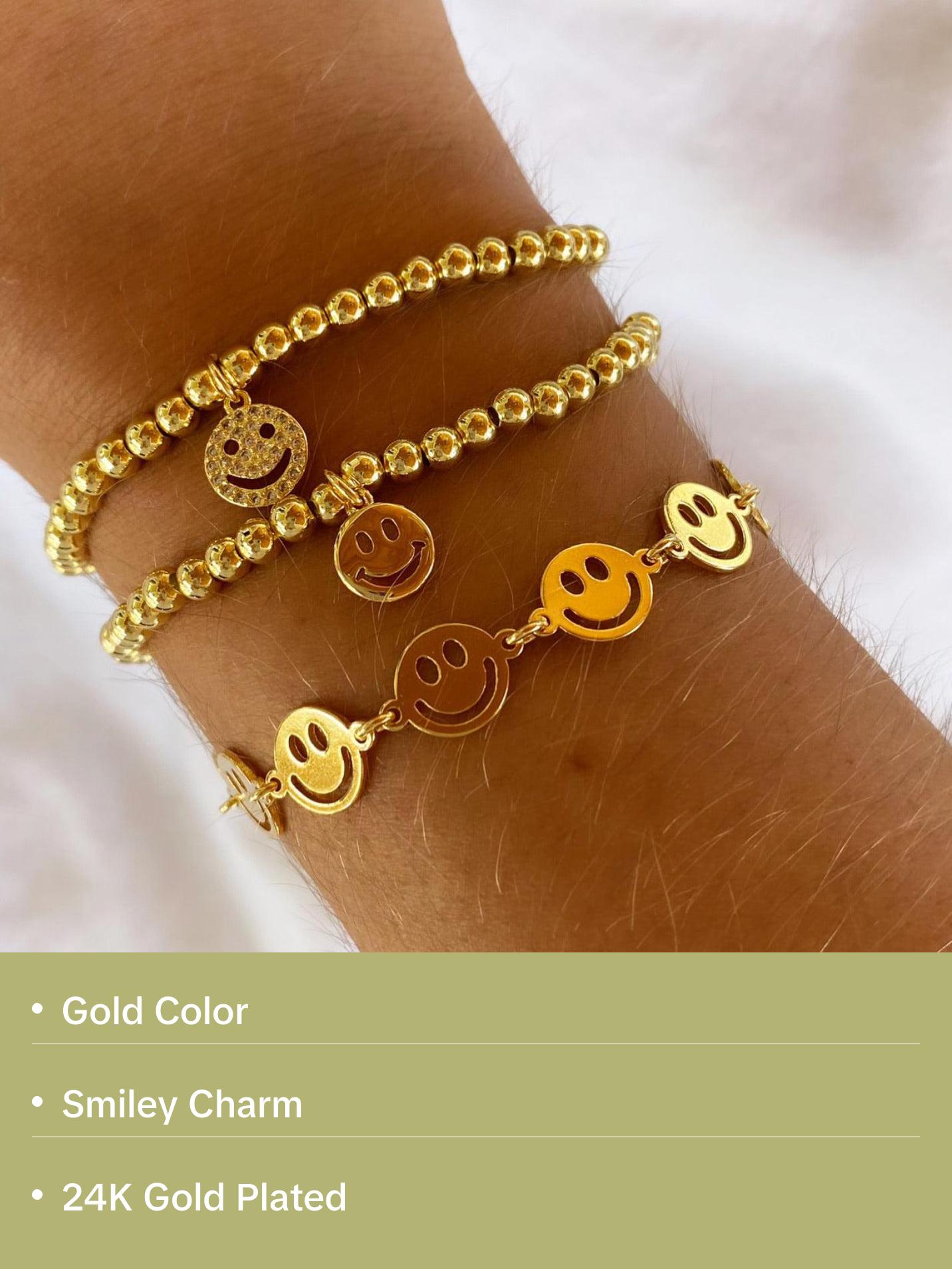 Smiley Charm Bracelet
