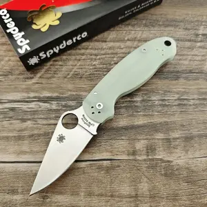 SP C81 Bearing Folding Knife D2 Steel Blade G10 Handle Outdoor Tactical  Knife Camping Hunting Portable Pocket Knife Knives