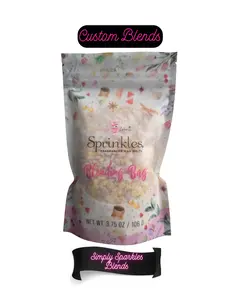 Pink Zebra Wax Melts Custom Blends Sprinkles 3.75 Oz Bag Soft Soy Blend Eco-Friendly & Safe for Home Fragrance
