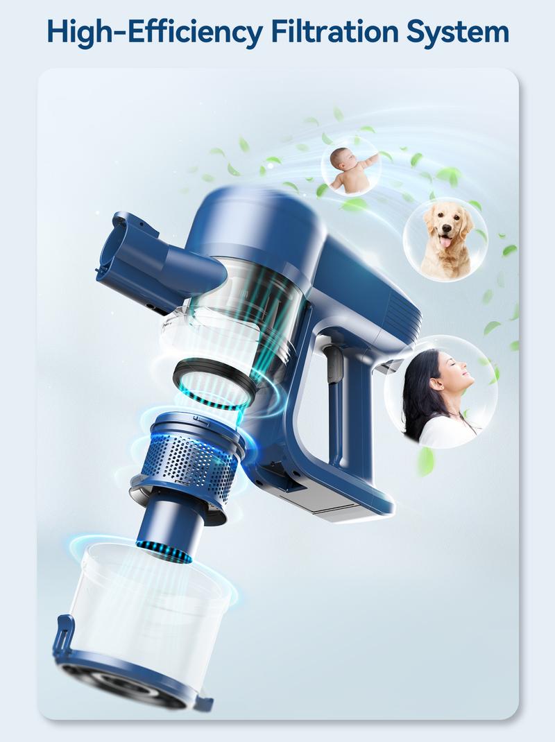 N3S Cordless Vacuum, Electric Floor Sweeper, Lightweight Powerful Suction Stick Canister Vacuum For Home Hardwood Floor Pet Hair Carpet Household N3S Cordless Vacuum, Electric Floor Sweeper, Lightweight Powerful Suction Stick Canister Vacuum For Home Hardwood Floor Pet Hair Carpet Household