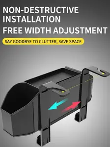 Car storage box - Car seat back hook - Car cup holder and seat back storage box - Multifunctional organizer