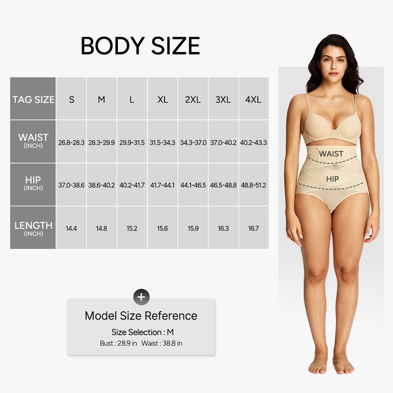 【Livestream Only】Nebility Women's Mesh Breathable Shapewear Underwear Shorts Comfort Womenswear High Stretch Girdle Hip Lift Compression Minimalist Basic