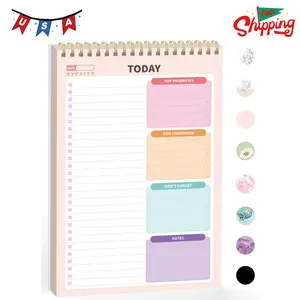 To Do List Notepad (6.5 x9.8), Undated Daily Planner Organizer for Tasks Checklist