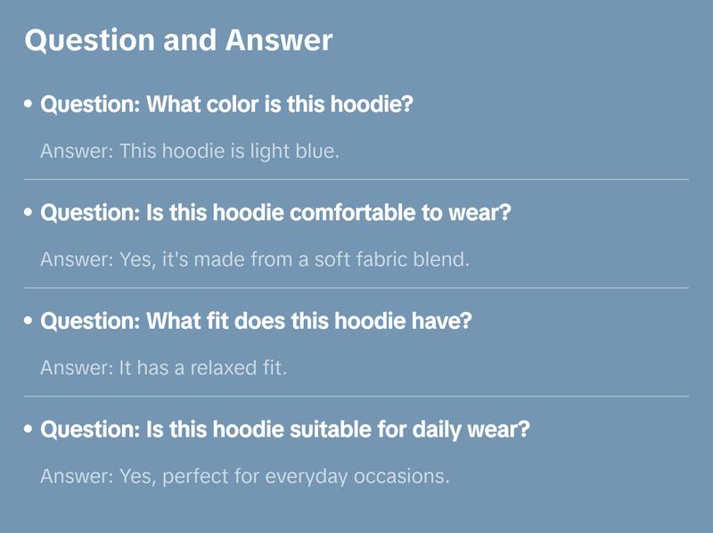 Light Blue Puff Print Dreaming Hoodie