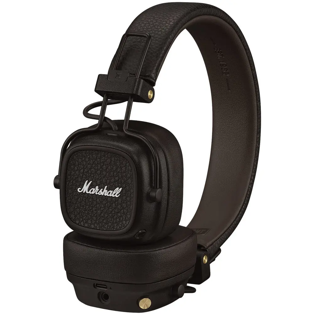 Refurbished - Marshall Major V On-Ear Wireless Bluetooth Headphones - Brown