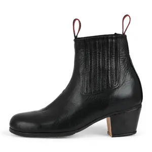 Folkicks Men's Folklorico Boots with Nails, Leather, 6cm Heel