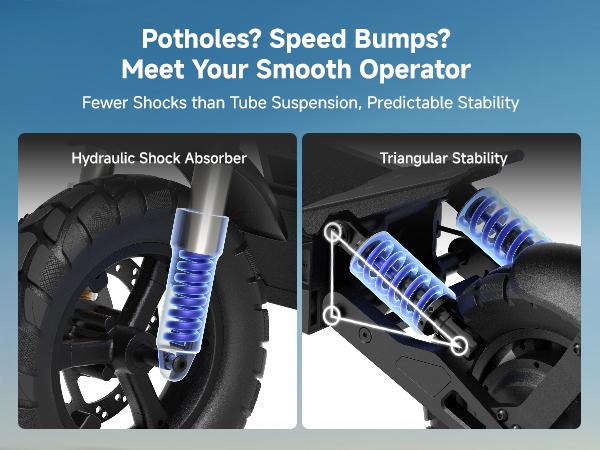 【New-in】High-end Electric Scooter for Adults, 1000W/800W Powerful Motor, 31MPH/25MPH, 31Miles/25 Miles Max Range, 10"/8.5'' Pneumatic Tires, APP Control, Dual Suspension & Dual Braking, Portable Electric Scooter Adults