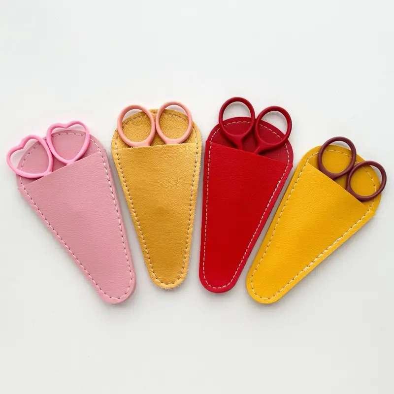 Scissors sheaths, leather sheaths, embroidery scissors case, small scissors sleeve sewing accessories