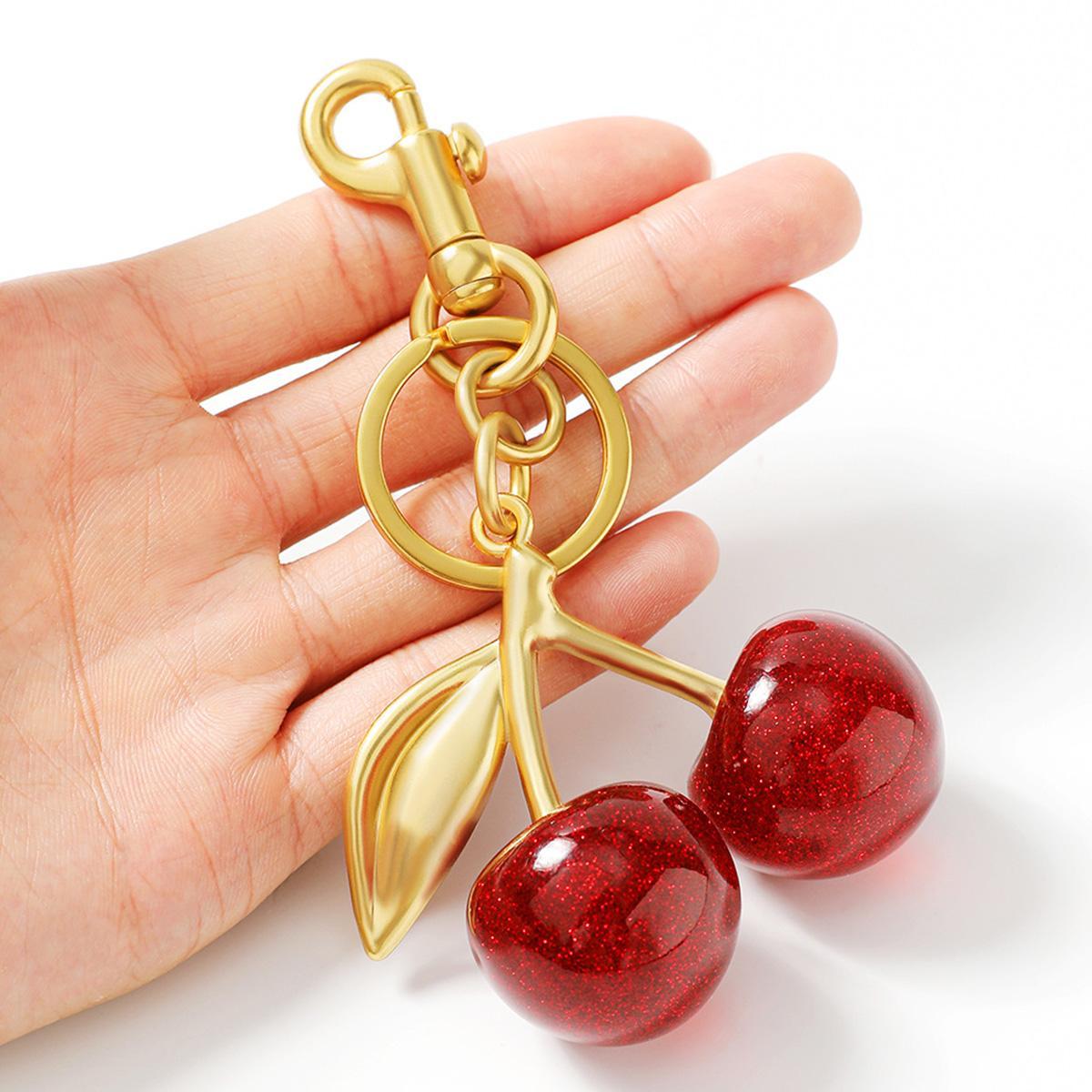 Cherry Keychain Purse Charm – Cute Bag Accessory for Handbags, Perfect Mother’s Day & Birthday Gift Cherry Keychain Purse Charm – Cute Bag Accessory for Handbags, Perfect Mother’s Day & Birthday Gift