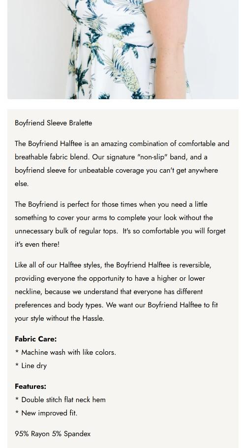 Classic Boyfriend Halftee Summer Casual