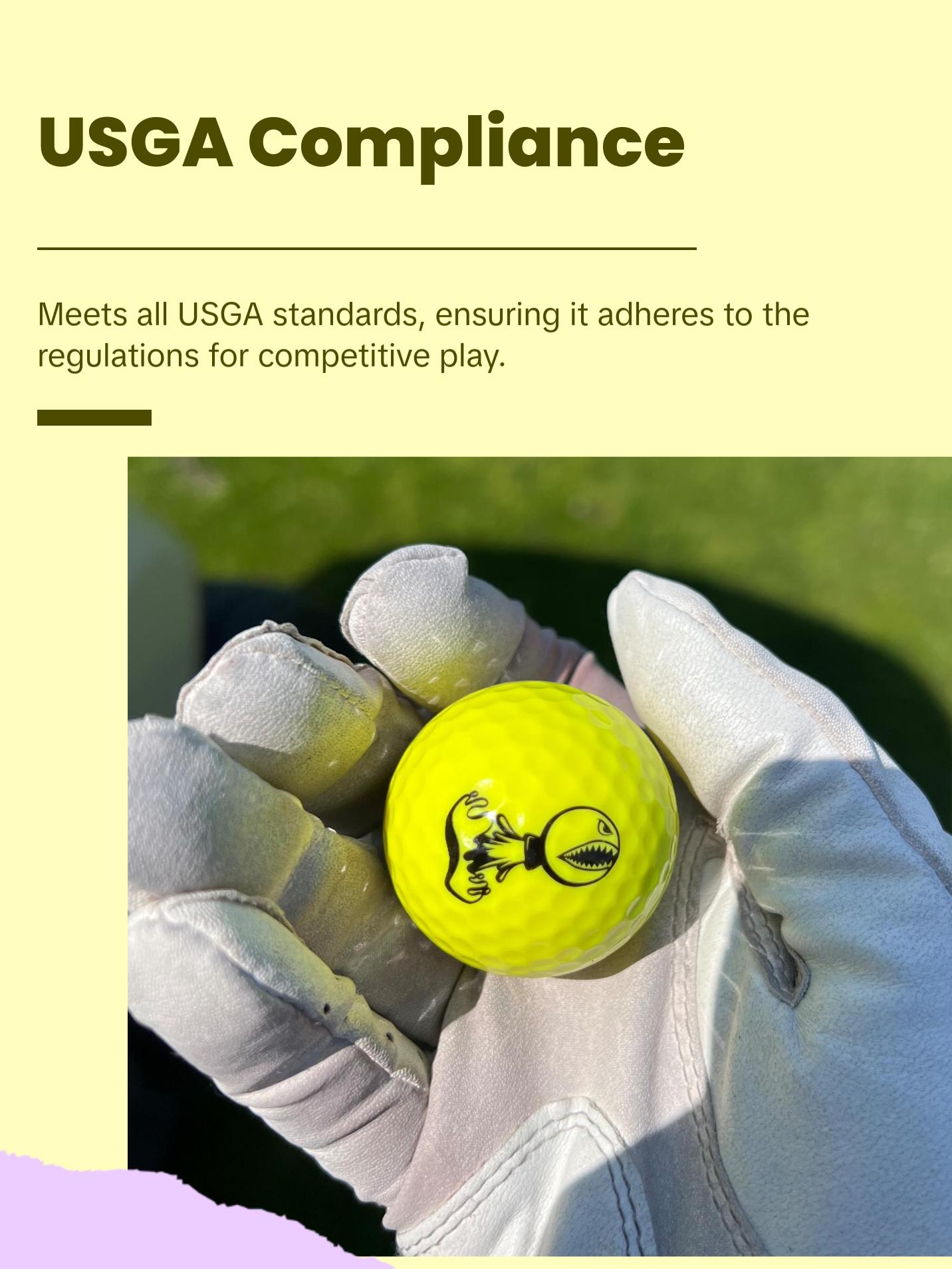 PISS MISSILE GOLF BALLS 12PK - LONG DISTANCE