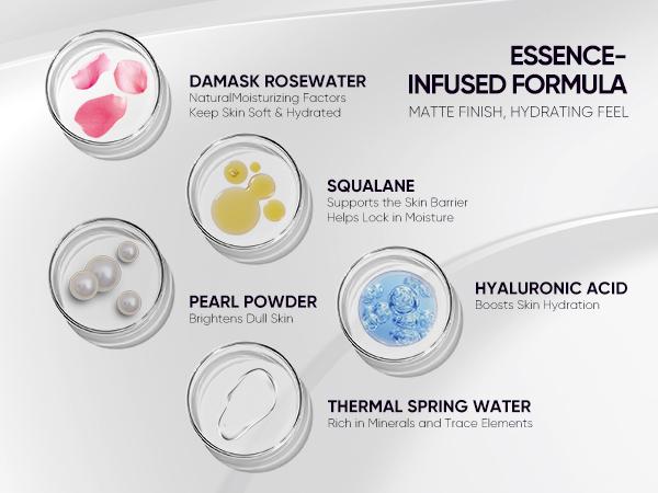 2CHILL Aqua Setting Powder – Korean Skincare Makeup, Lightweight Matte Finish Translucent Face Powder, Oil Control & Long-Lasting, Hydrating, Cosmetic