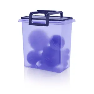 Tupperware Large Carry-All Container | Detachable Handle Storage Bin