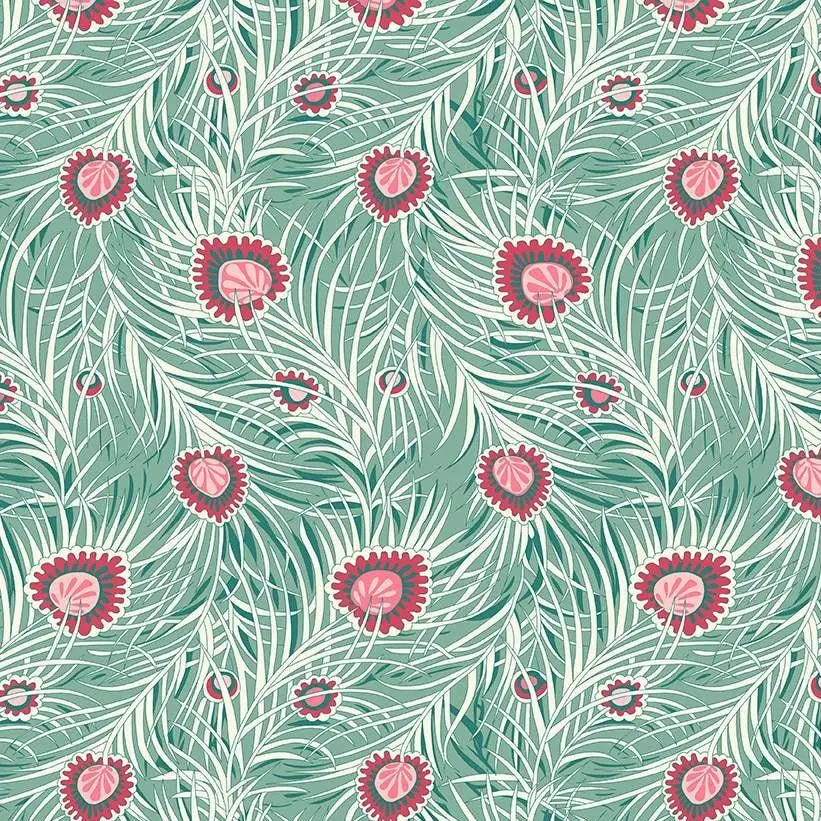 Liberty Fabrics Peacock Dance - 108" Wide Backing Fabric - 3 YARD