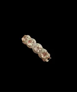 Morganite Ring - size 8.5