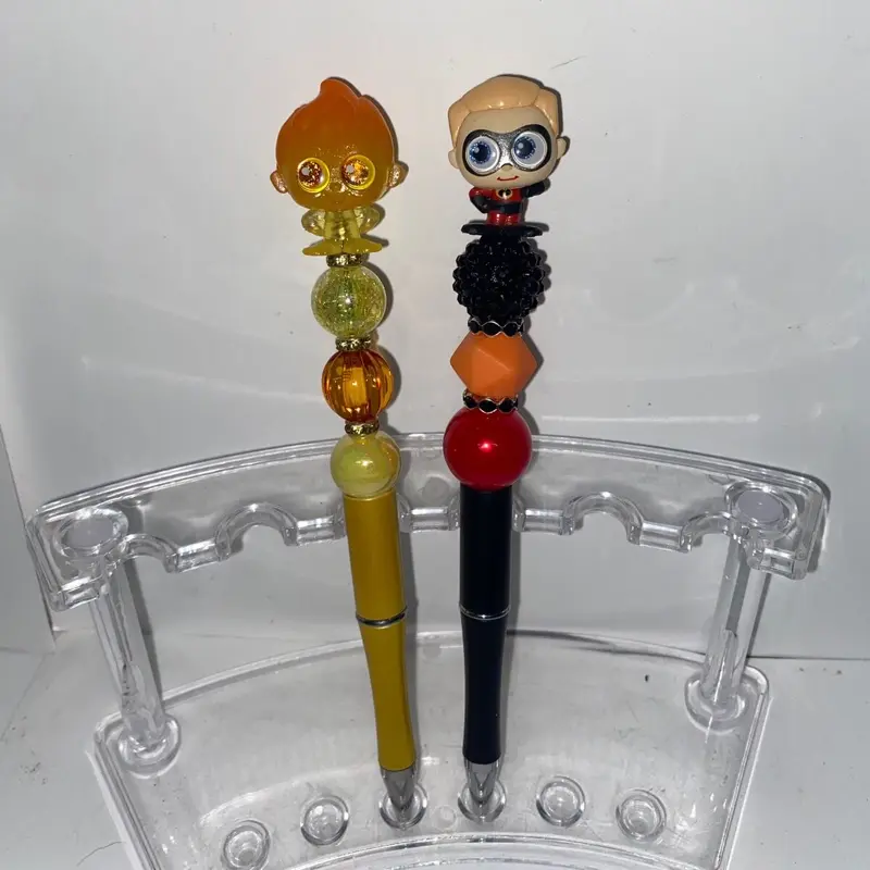 The Incredibles doorables character beaded pens