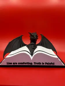 Fourth Wing Inspired Dragon Kindle and IPad Holder | Booktok Reader Gift