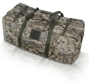 Large Tactical Duffle Bag 32" - Waterproof Duffel Bag Gym Travel - Military Cargo Bag with Robust Construction and Ample Capacity for Hikers, Hunters and Anglers