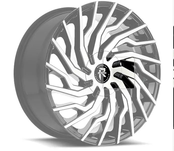 Revenge Wheels RL-101 Black Machined 5x127,5x139.7 Size 26X10 15ET