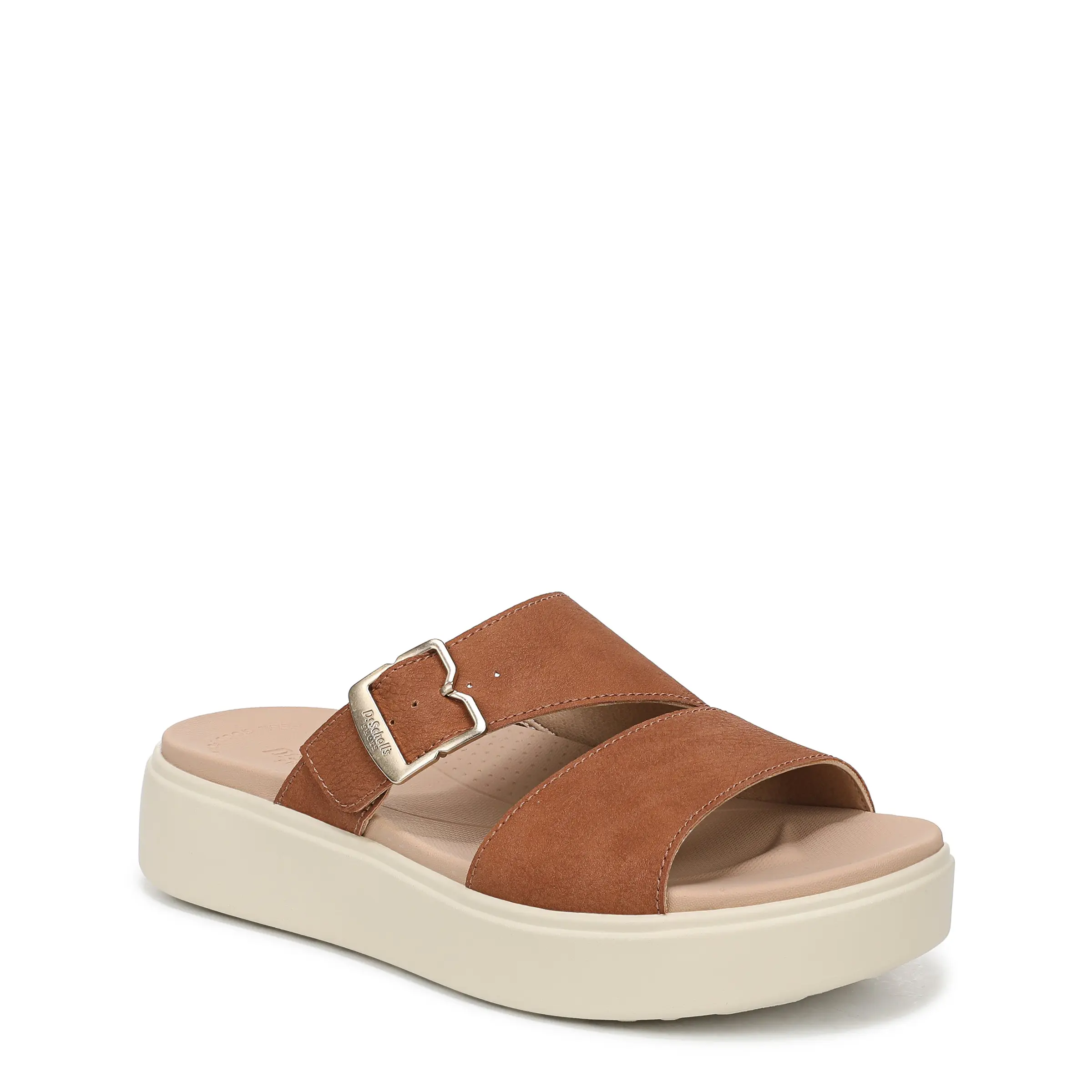 Dr. Scholl's Women's Madison Cloud Slide Sandal - Daily Fashion Footwear, Fashionable Minimalism Shoes, Comfy Flat Shoes, Fashionable Slide Sandals, Flat Slides