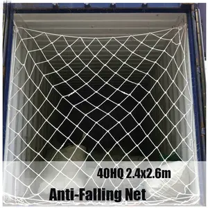 1pc,Tailor-Made Container 20BP 40HQ Protection Net Truck Trailer Enclose Cover Cargo Anti-Falling Safety Netting 2.4x2.6m