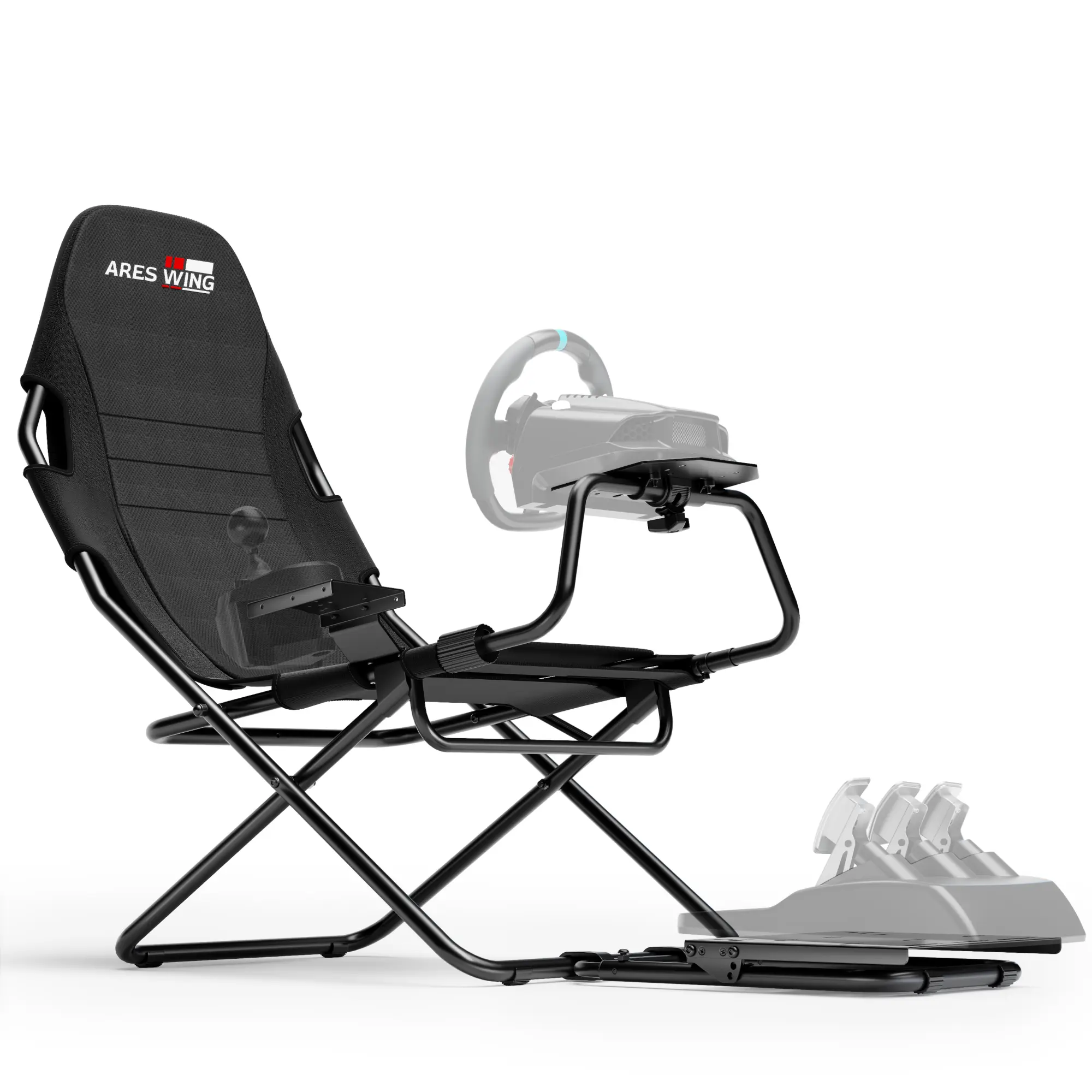 ARES WING Racing Simulator Cockpit, Racing Wheel Stand with Seat, Formula and GT Sim Racing Cockpit Compatible with Fanatec, Thrustmaster, Logitech, Moza Racing Games on PS5, PS4, Xbox and PC tiktokshopbacktoschool