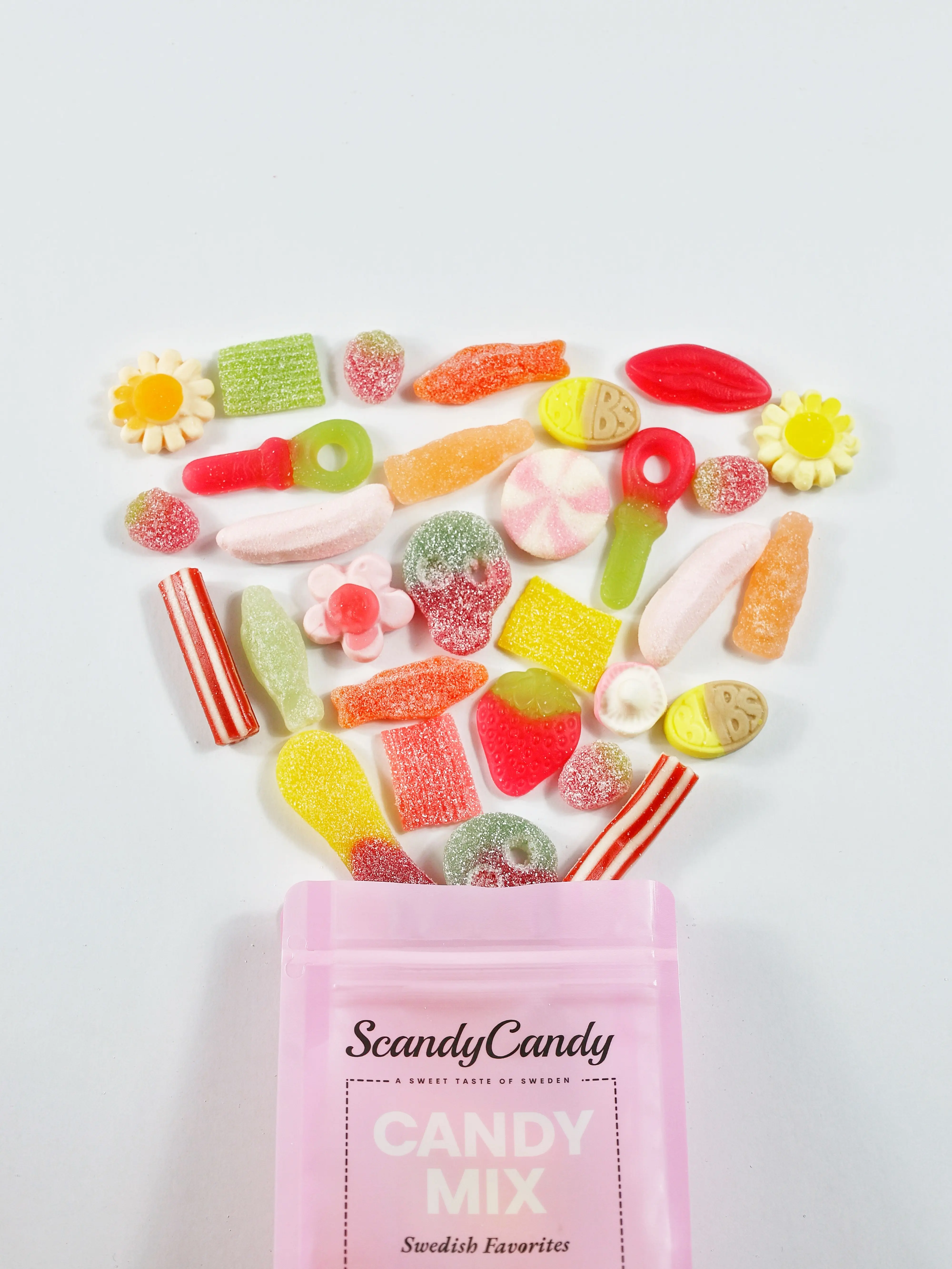 1/2lb ScandyCandy Mix - ScandyCandy Sweet & Sour Swedish Candy Mix