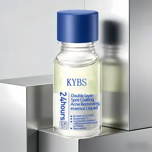 Supramolecular Salicylic Acid Acne Clearing Essence - Gentle & High-Efficacy | Colloidal Sulfur Acne Toner, Acne Mark Fading Hydra Gel Serum | Free 10 Cotton Swabs