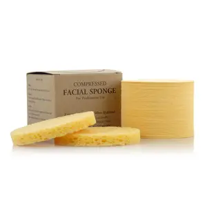 USA-Made Natural Facial Sponges |  Appearus Compressed Cellulose Face Cleansing Scrubbers, Spa-Quality Exfoliating Skincare Tool Comfort