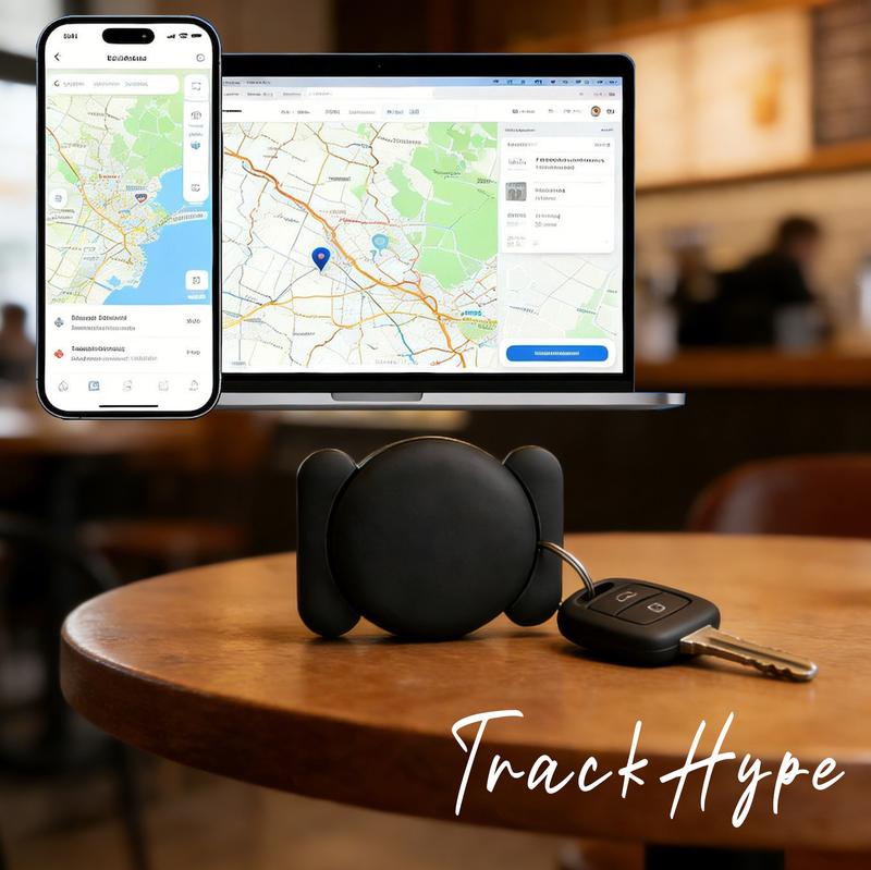 Never Lose Anything! Magnetic GPS Tracker for Car, Bike, Luggage, Kids & Pets. 1-Year Battery, No Monthly Fee, iOS.