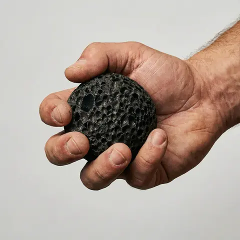 Komodo Callus Ball - Unisex Compact Natural Stone Grip Strengthener for Grip Training & Hand Strength