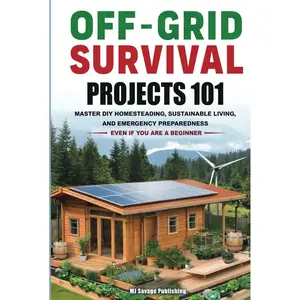 Off-Grid Survival Projects 101: HOW ANYONE CAN MASTER DIY HOMESTEADING, SUSTAINABLE LIVING, AND EMERGENCY PREPAREDNESS, EVEN IF YOU ARE A BEGINNER Hardcover – November 14, 2024