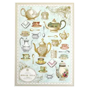 High Tea Jigsaw Puzzle - Classic Design, Ideal for Concentration and Problem Solving