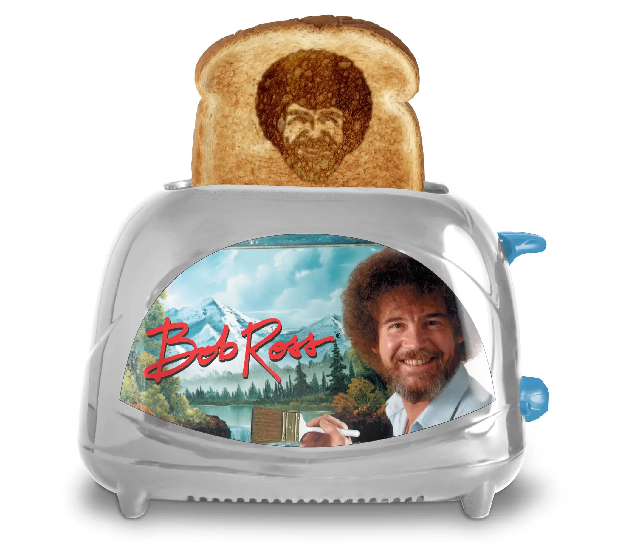 Uncanny Brands Bob Ross 2-Slice Toaster