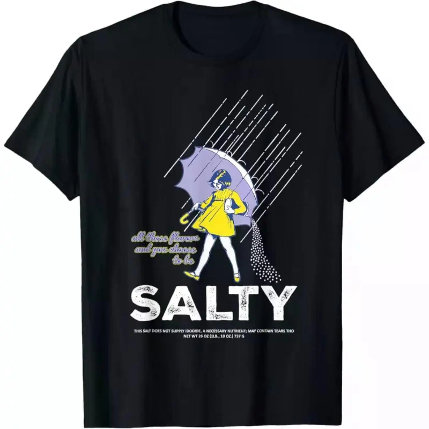 100% Premium Cotton Salty Sprinkle Graphic Tee