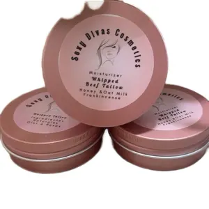 Whipped Beef Tallow & Organic cream with Collagen and Calendula Oil -Moringa with Manzanilla smell Honey oat milk/ frankincense