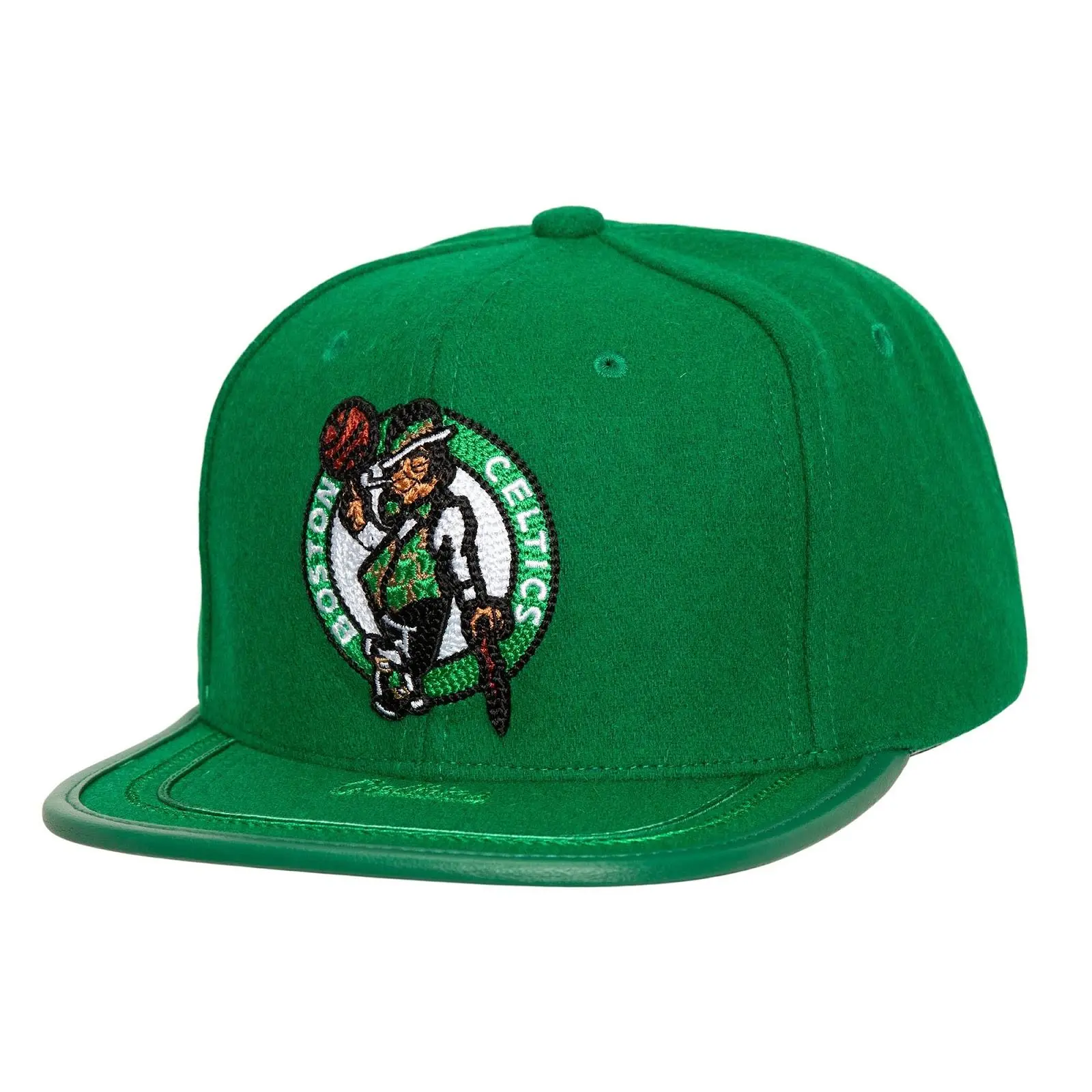 Boston Celtics Kelly Green Upscale Snapback Hat