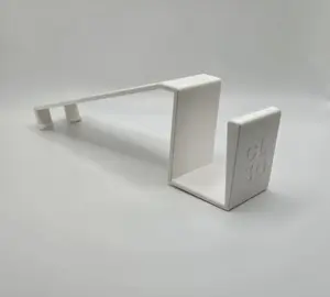 Phone Holder For Kitchen - Under Cabinet Mount for Smartphones & Small Tablets - Tool Free Install - Perfect for Kitchen Cabinets