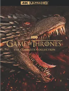 Game of Thrones: The Complete Collection  [4K ULTRA HD BLU-RAY MOVIE] 4K Mastering, Boxed Set, Repackaged, Slipsleeve Packaging
