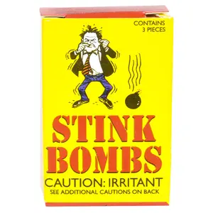 💣 Classic Stink Bombs – Box of 3 Glass Vials