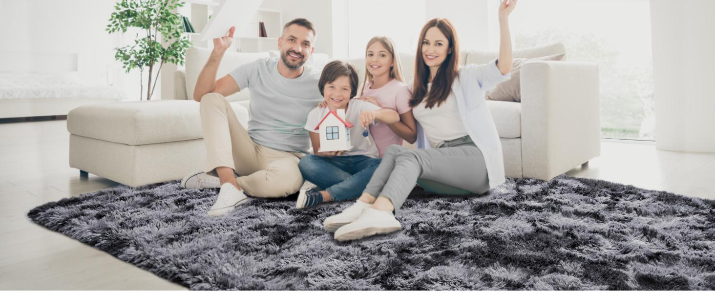 【February Restock Haul】Raybee Furniture Fluffy Rug For Living Room, Large Shaggy Tie-Dye Area Rugs,Non-slip Carpet for Bedroom,Soft Playroom Mat,Cool Rugs Home Decor New Year New Aura