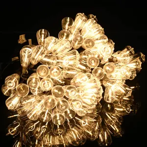 Yescom 120V Outdoor String Light Christmas Lights 200ft - (4x) 50ft 100-Bulbs